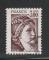 France timbre n1979 oblitr anne 1977 Sabine de Gandon 
