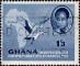 Ghana Poste Obl Yv:  13 Oblit.Mécanique