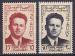 Srie de 2 TP neufs ** n 426/427(Yvert) Tunisie 1956 - Syndicaliste Hached