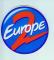 EUROPE 2 rond  / autocollant rare et ancien / radios locales