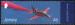 Jersey 2014 - 50 ans Red Arrows: avion avec traine rouge - YT 1910/SG 1846 **
