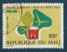 Rp. Mali 1989 - Y&T PA537 - oblitr - carte Mali cuisinire et arbre