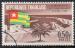 TOGO N° 384 o Y&T 1963 3 Anniversaire de l'indépendance Port de Lomé