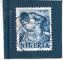Timbre Nigeria Oblitéré / 1961 / Y&T N°100.
