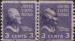 -U.A./U.S.A. 1939-Th. Jefferson, Roul./coil, Perf.10 V, pair-YT 372Aa/Sc 842
