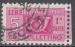 EUIT - Colis postaux - 1955 - Yvert n 73 - Cor de la Poste : Part 1 Fil. toile