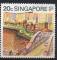 SINGAPOUR N 579 o Y&T 1990 Tourisme rivire Singapour