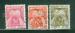 France 1946 Y&T 85/87 oblitr Timbre taxe (FRANCE Timbre taxe)