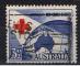 Australie / 1954 / Croix-Rouge / YT n 211 oblitr