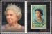 Jersey 2013 - 60ans couronnement d'Elisabeth II, portraits, paire -YT 1822-23 **