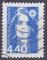 Timbre oblitr n 2822(Yvert) France 1993 - Marianne du Bicentenaire 4.40F bleu