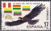 ESPAGNE N 2397 de 1985 oblitr "le Condor"
