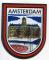 Blason  Ecusson Autocollant Adhesif  AMSTERDAM ( Pays-Bas )