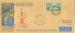 Belgique 1946 Y&T PA 13 oblitr sur enveloppe Belgo-American Association