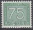 LUXEMBOURG - 1946 - Chiffre - Yvert Taxe 29 Neuf *