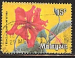 Malaisie 1979 Y&T 210 oblitr Flore * Fleur Hibiscus rosa sinensis