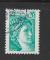 France timbre n1967 oblitr anne 1977 Sabine de Gandon 