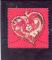 2013 4718  Saint Valentin Le coeur Herms  0,97  timbre neuf