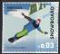Portugal 2016 Non Oblitr Used sur fragment Sports Extrmes Snowboard