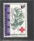 Congo - Scott 443 mh   Red Cross / plant