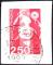 FRANCE - 1991 - Yt n 2720 / A3 - Ob - Marianne du Bicentenaire 2,50 F rouge aut