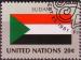 N.U./U.N. (New York) 1981 - Drapeau/Flag : Soudan/Sudan, obl - YT 351 / Sc 360 