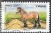 FRANCE N 823 de 2013 "chevaux de trait" L'Auxois