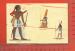 CPM  EGYPTE : Hieroglyphes,  Seti I, Amon Ra, Horus 