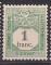 LUXEMBOURG - 1907 - Armoirie - Yvert Taxe 7 Neuf sans gomme