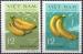 VIÊT-NAM DU NORD N° 686 et 687 o Y&T 1970 Fruits variété de bananes