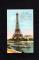 CPA 75 Paris : la Tour Eiffel ( paillette )