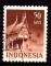 AS13 - Anne 1949 - Yvert n 358 - Maison style Minangkabau (Sumatra Iusest