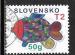 Slovaquie - Y&T n 678 - Oblitr / Used - 2015