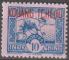 KOUANG-TCHEOU 1942-44 148 neuf * 10c bleu sur rose sans RF
