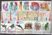 Liberia   lot de 14 timbres oblitrs   (sports)