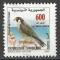 Tunisie 2002; Y&T n 1453; 600d, oiseau, le faucon plerin