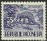 Indonesia 1956-58.- Fauna. Y&T 123**. Scott 429**. Michel 177**.