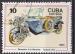CUBA "les motos"  n 2637 de 1985 oblitr 