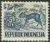 Indonesia 1956-58.- Fauna. Y&T 119**. Scott 424**. Michel 171**.