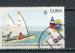 Timbre  CUBA  1990  Obl  N  3082  Y&T   Sport   Yachting