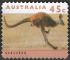 AUSTRALIE - 1994 - Yt n 1368a - Ob - Kangourou sautant ; adhsif