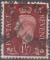 GRANDE BRETAGNE - 1937/47 - Yt n 211 - Ob - George VI 1,1/2p brun rouge ; king