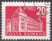 ROUMANIE - 1967 - Yt TAXE n 130 - Ob - Htel des postes 20b rouge