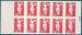 Carnet 10 timbres Briat D rouge autoadhésif N°2713-C1 Changement de tarif neuf**