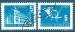 Roumanie Taxe N128 Htel des Postes - cor postal 5b bleu oblitr
