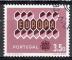 Portugal 1962; Y&T n 909; 3.50e, Europa lilas-brun