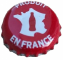 France Capsule Crown Cap Coca Cola Rouge Produit en France SU