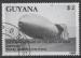 GUYANA N 2082 o Y&T 1989 Conqute de l'air et l'espace (Zeppelins)