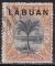 labuan - n 74  obliter - 1897/1900