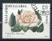 Timbre de BULGARIE 1994  Obl  N 3595  Y&T  Fleurs Roses